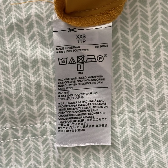 Beautiful marigold satin look & feel top. EXCELLENT CONDITION - Picture 3 of 4